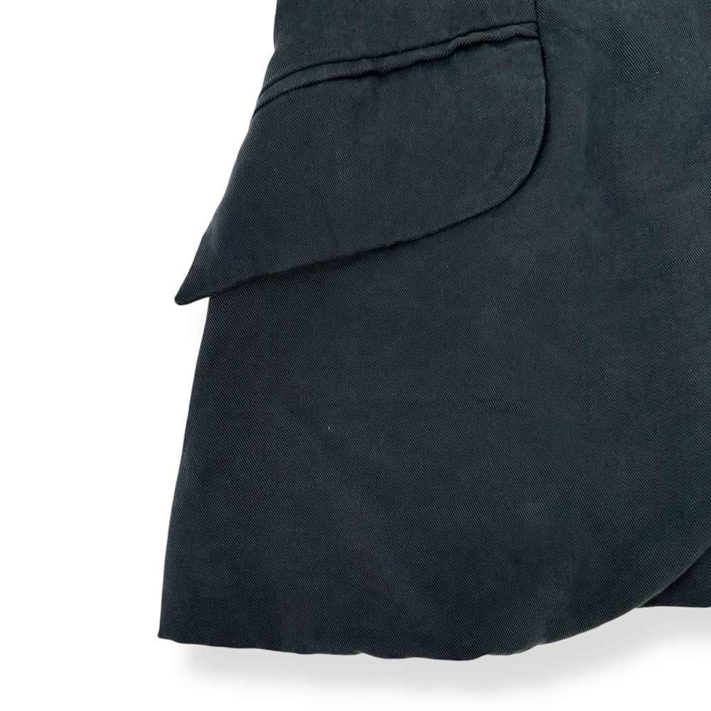 Reformation Tonya Top - Black Strapless Blazer Style Blouse Shirt Top sz 6 - Picture 7 of 13